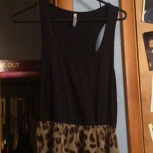 Cheetah print Sundress
